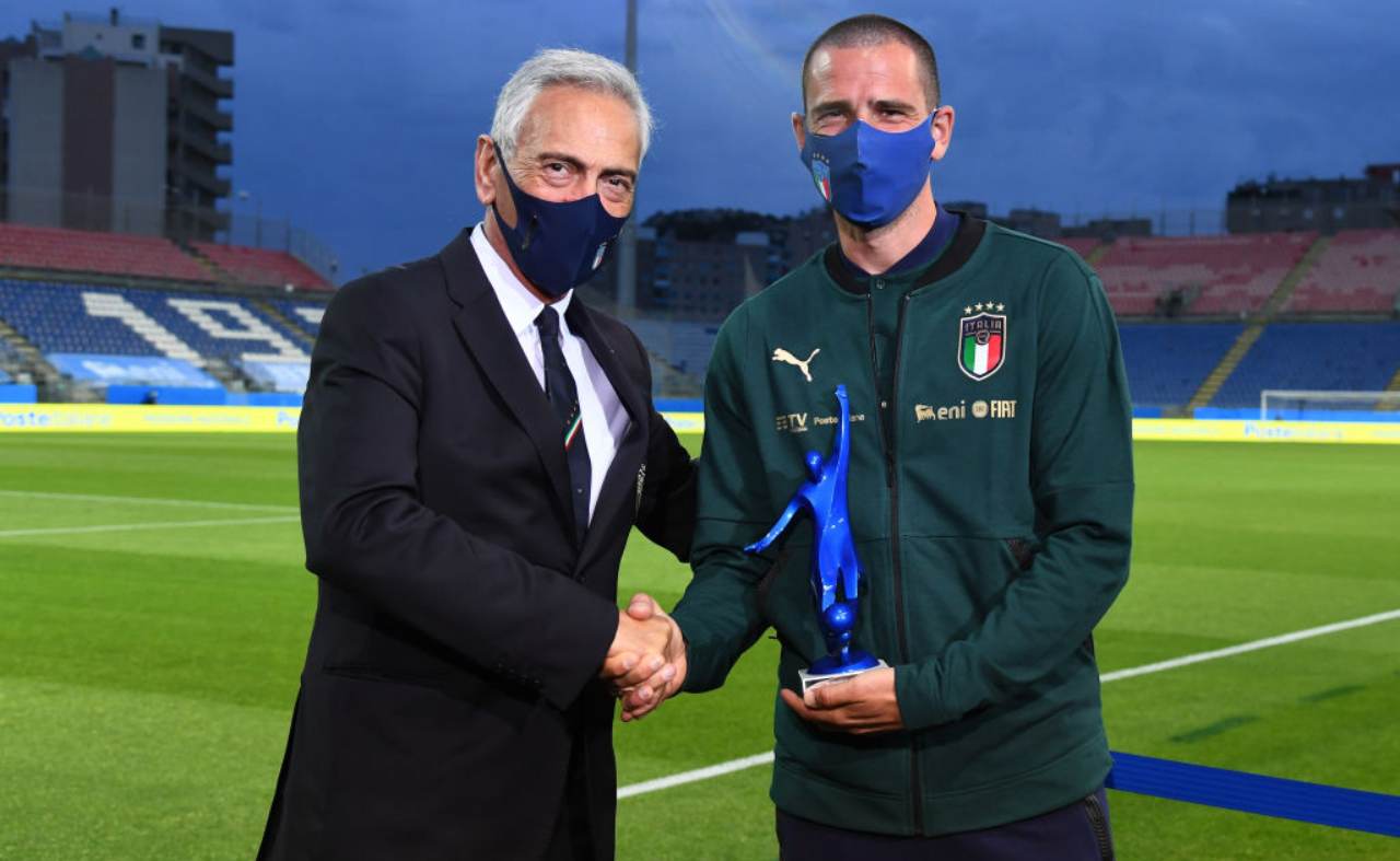 Gravina premia Bonucci