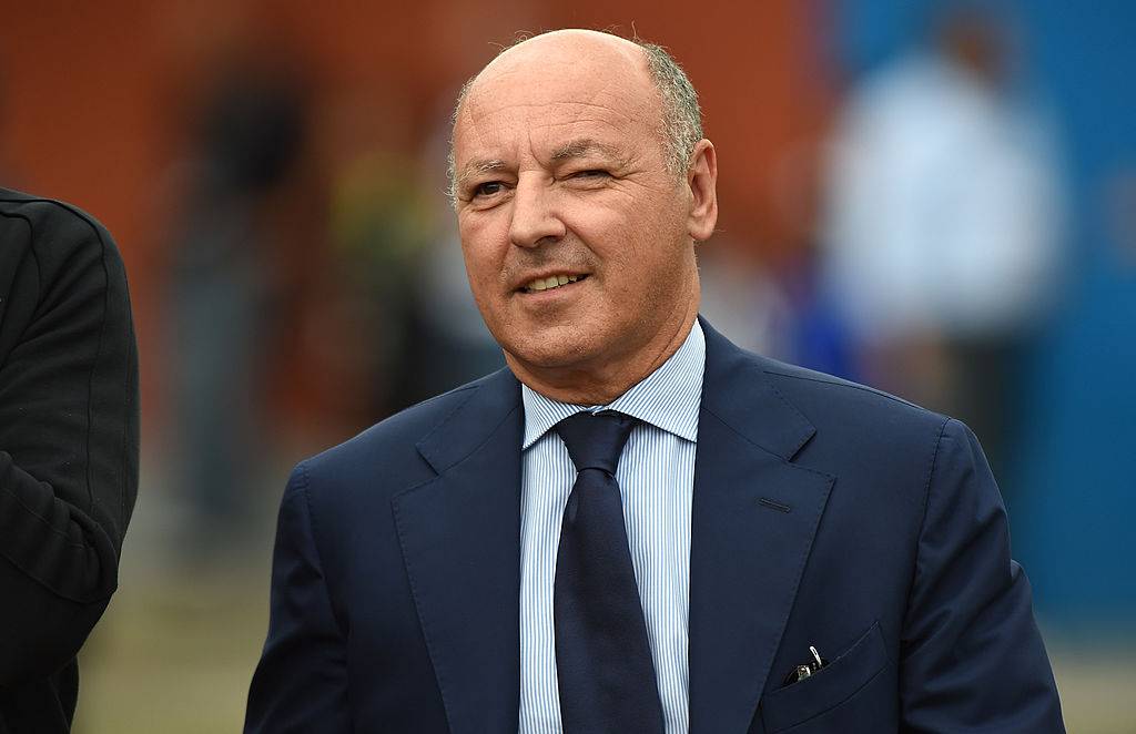 Beppe Marotta con l'Inter