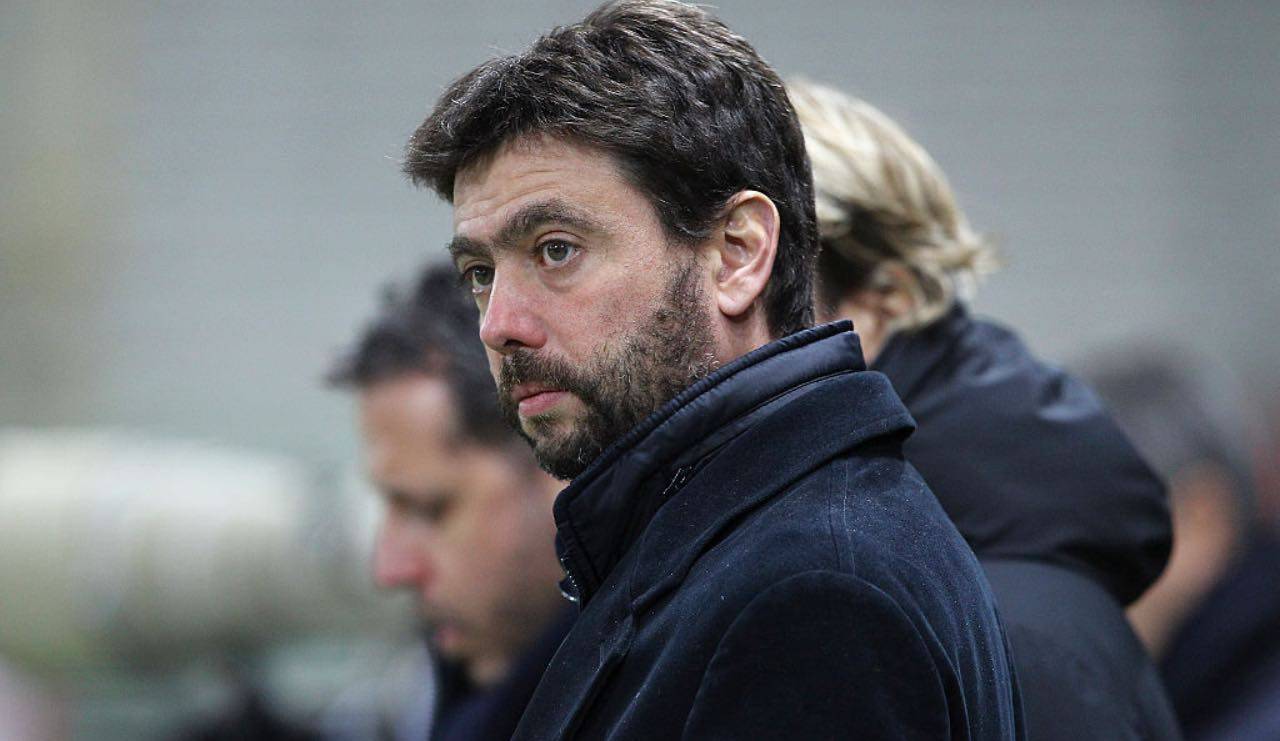 Andrea Agnelli con la Juventus