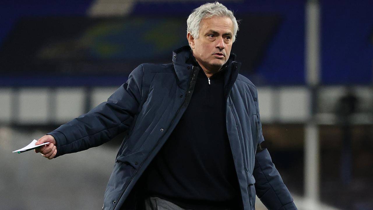 Mourinho durante la sua tappa al Tottenham