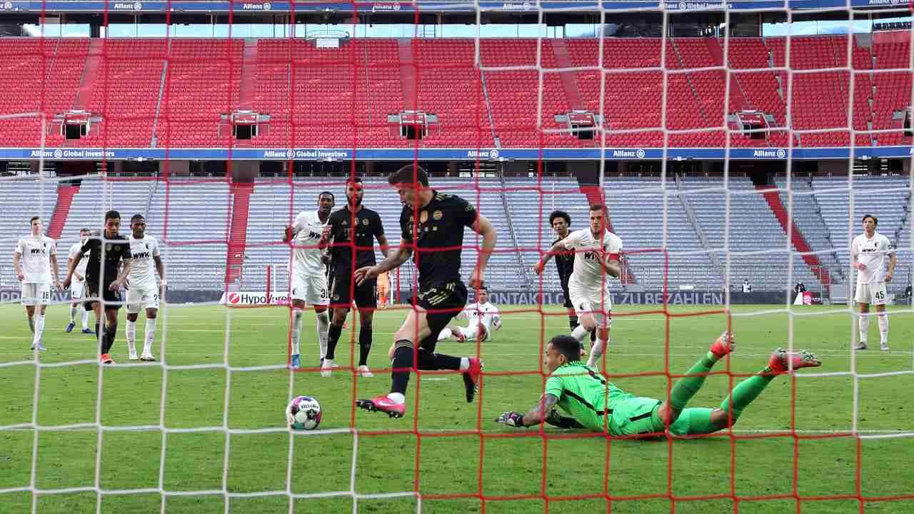 Lewandowski segna il gol numero 41