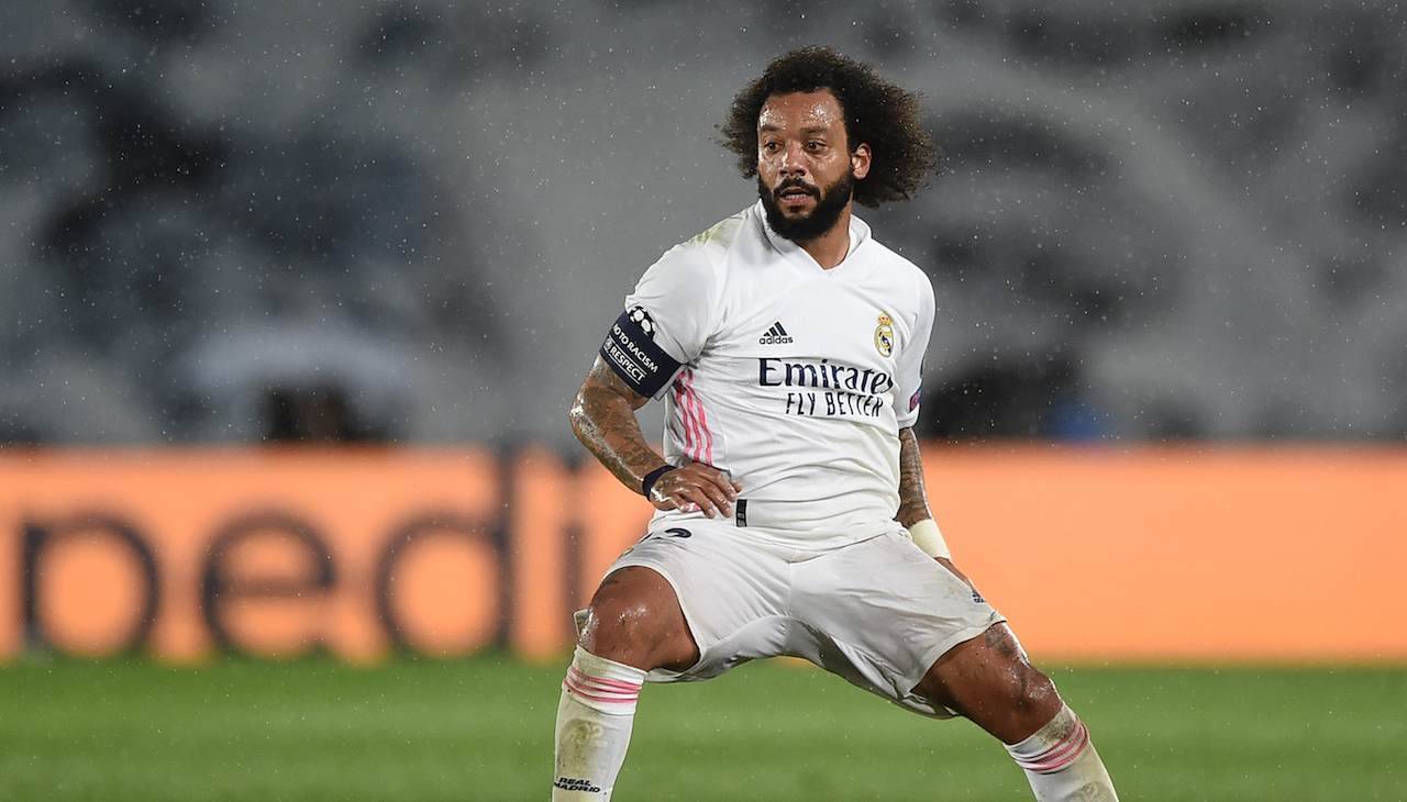 Marcelo Real Madrid porta palla