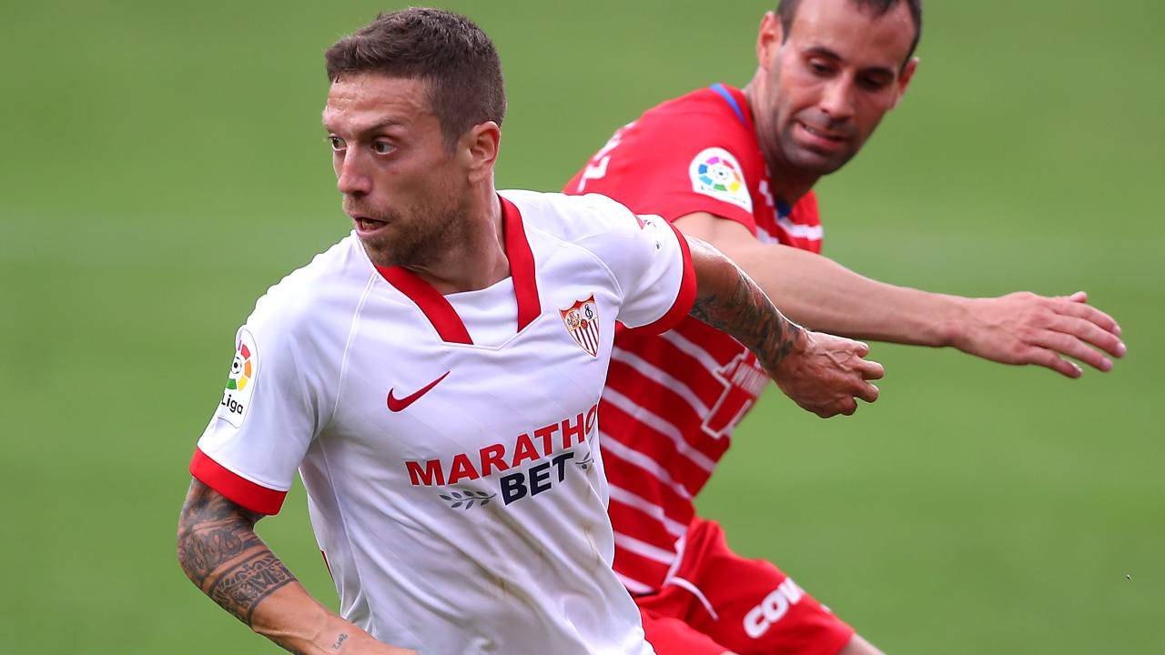 Papu Gomez nel match tra Siviglia e Granada