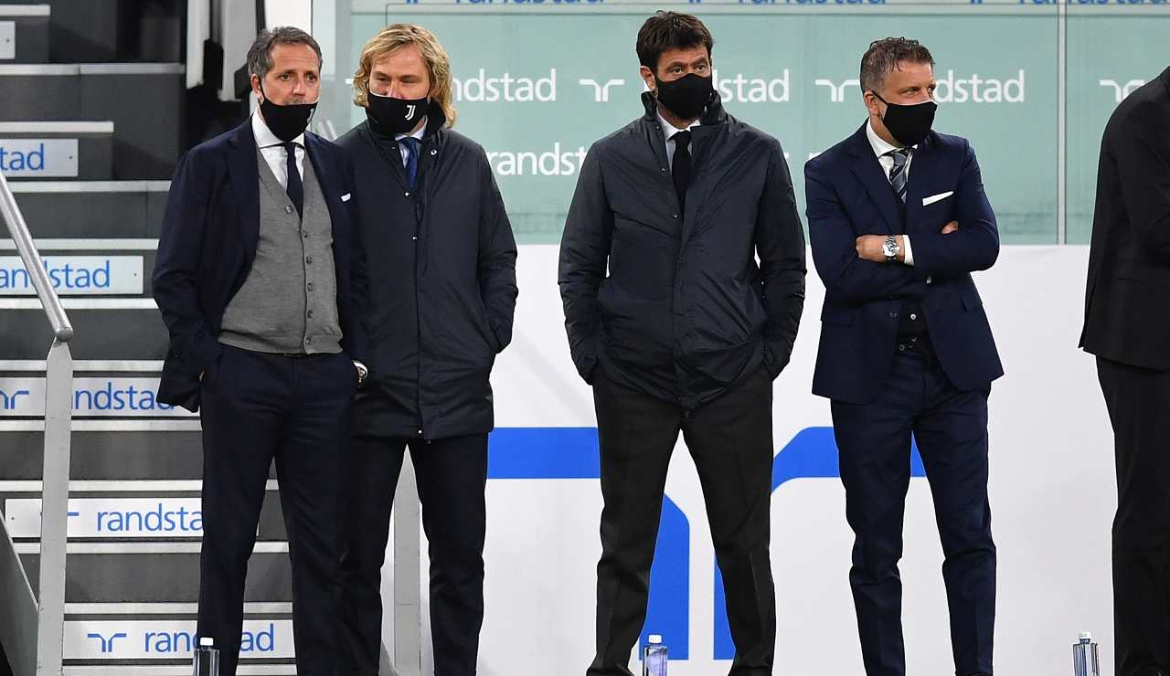 Paratici, Nedved e Agnelli