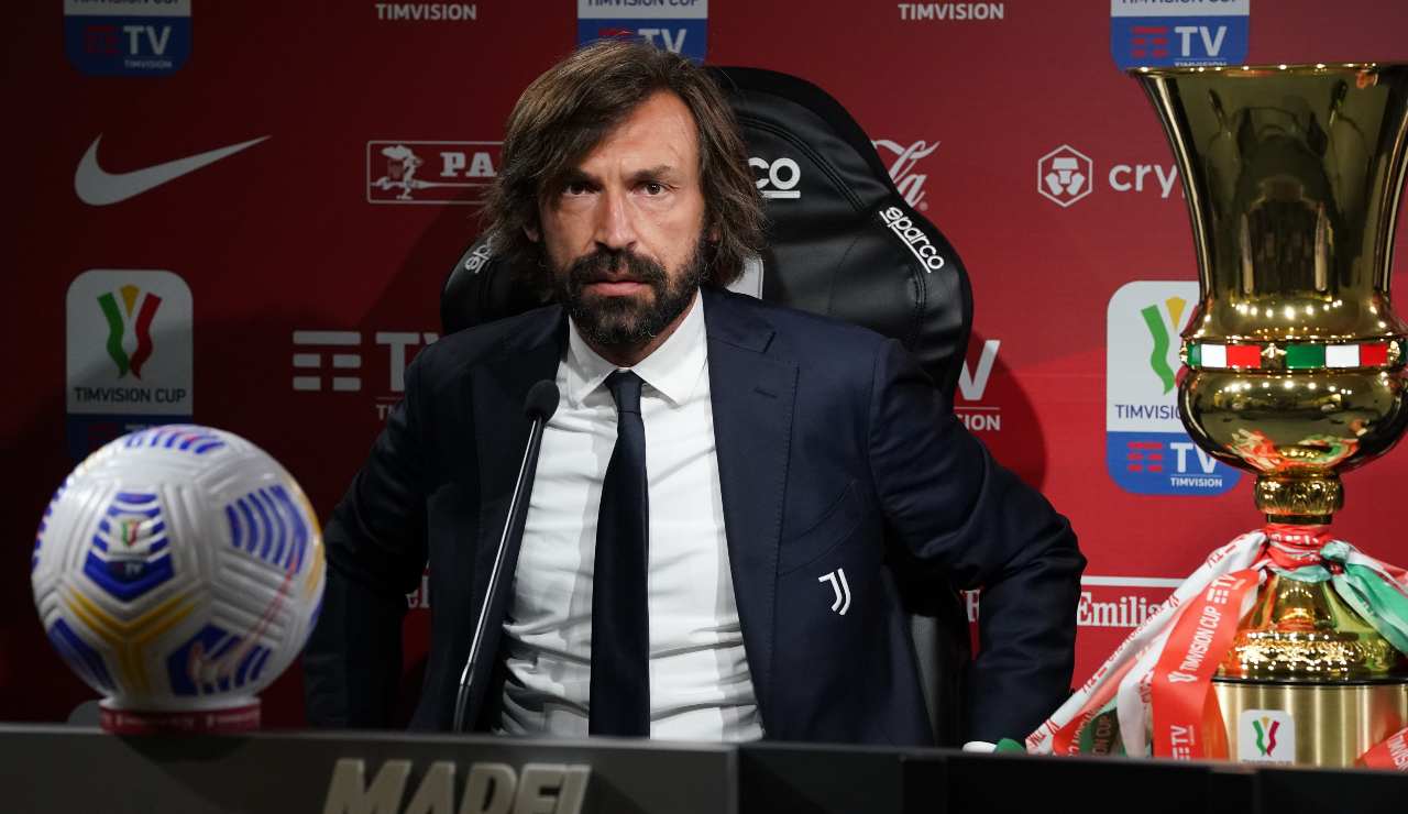 Andrea PIrlo in conferenza