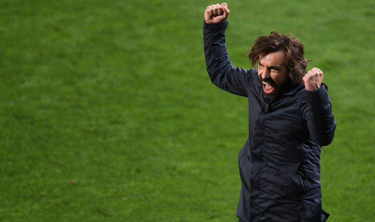 Pirlo esulta