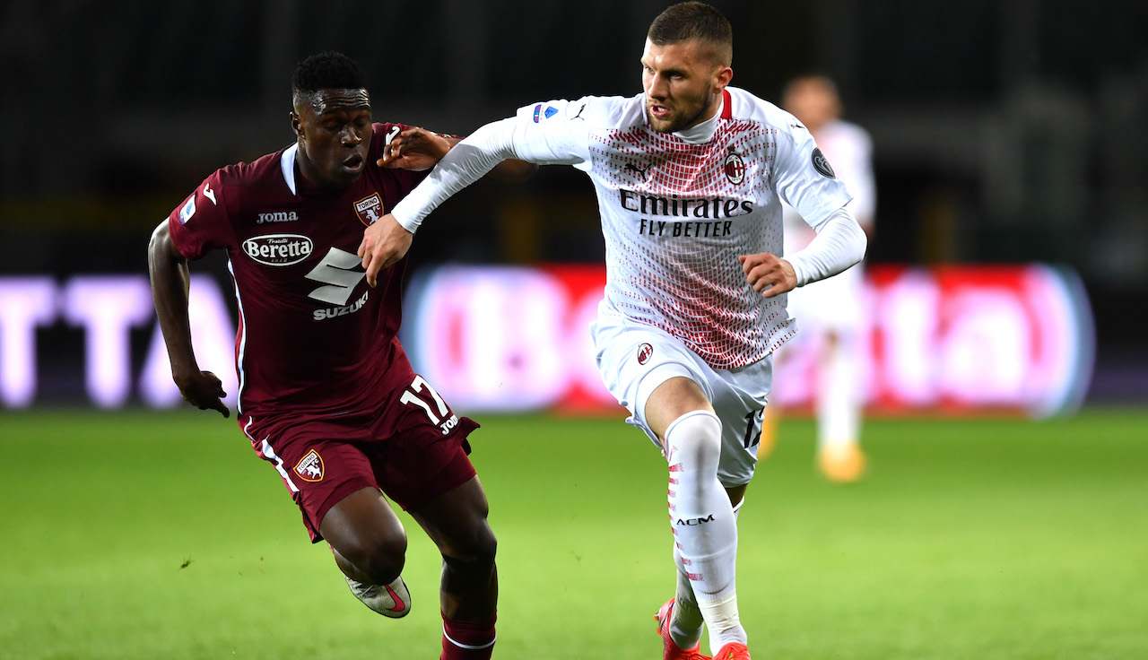 Rebic supera Singo in Torino-Milan