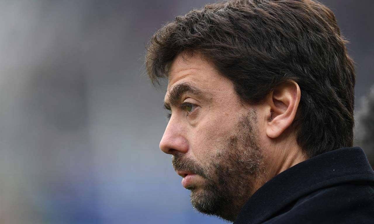 Andrea Agnelli di profilo