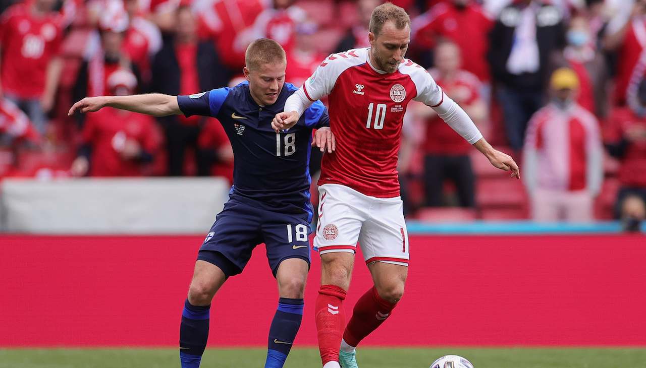 Eriksen porta palla