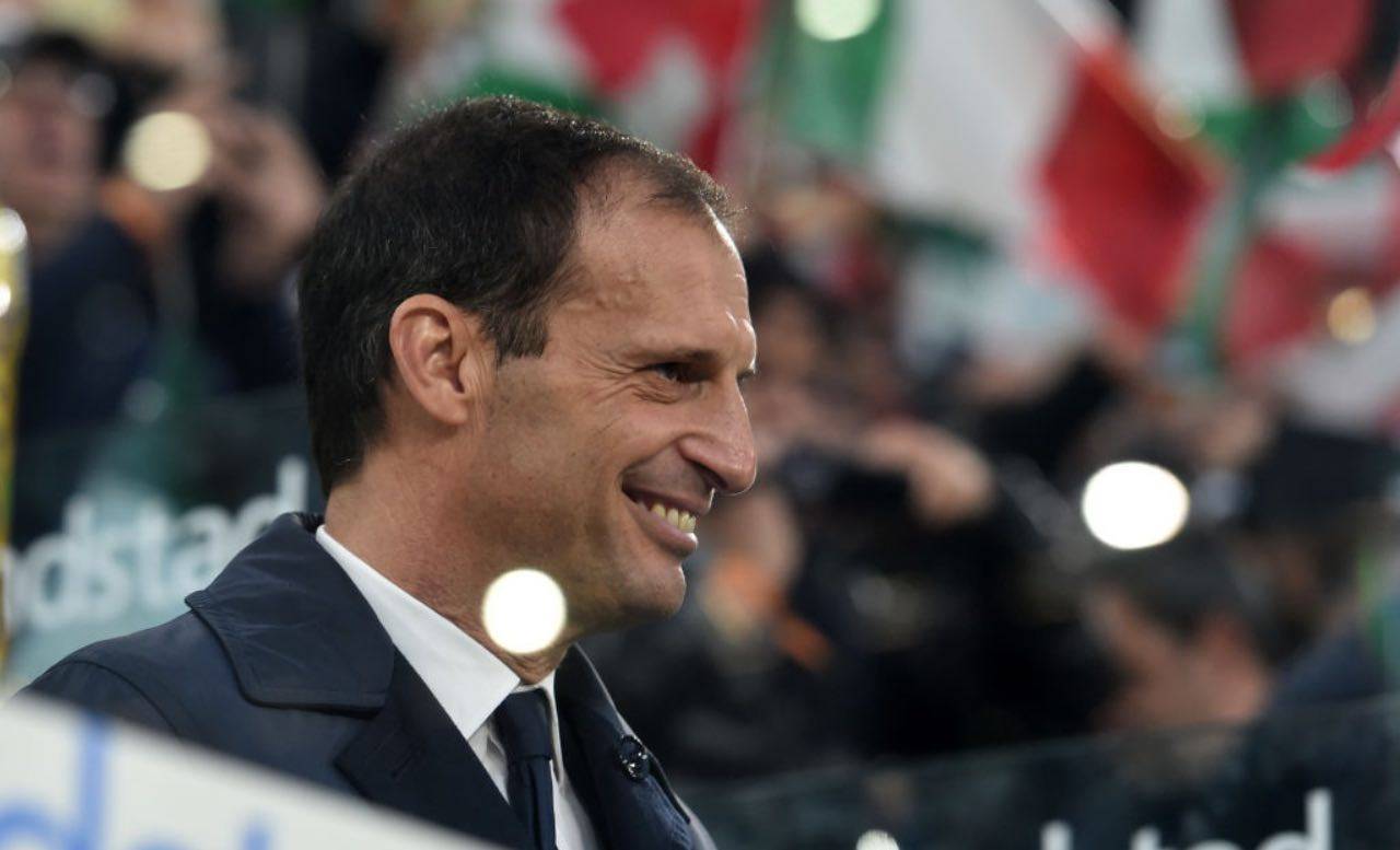 Massimiliano Allegri sorride