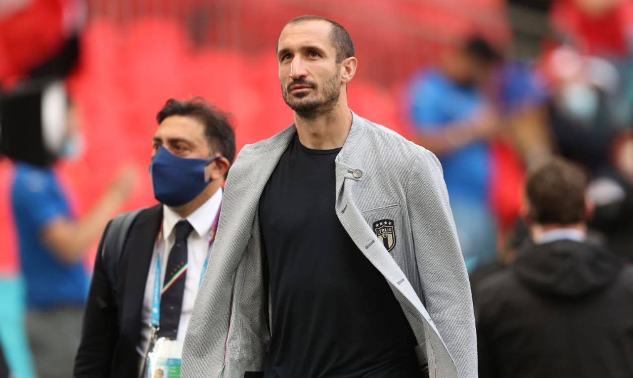 Giorgio Chiellini a Wembley