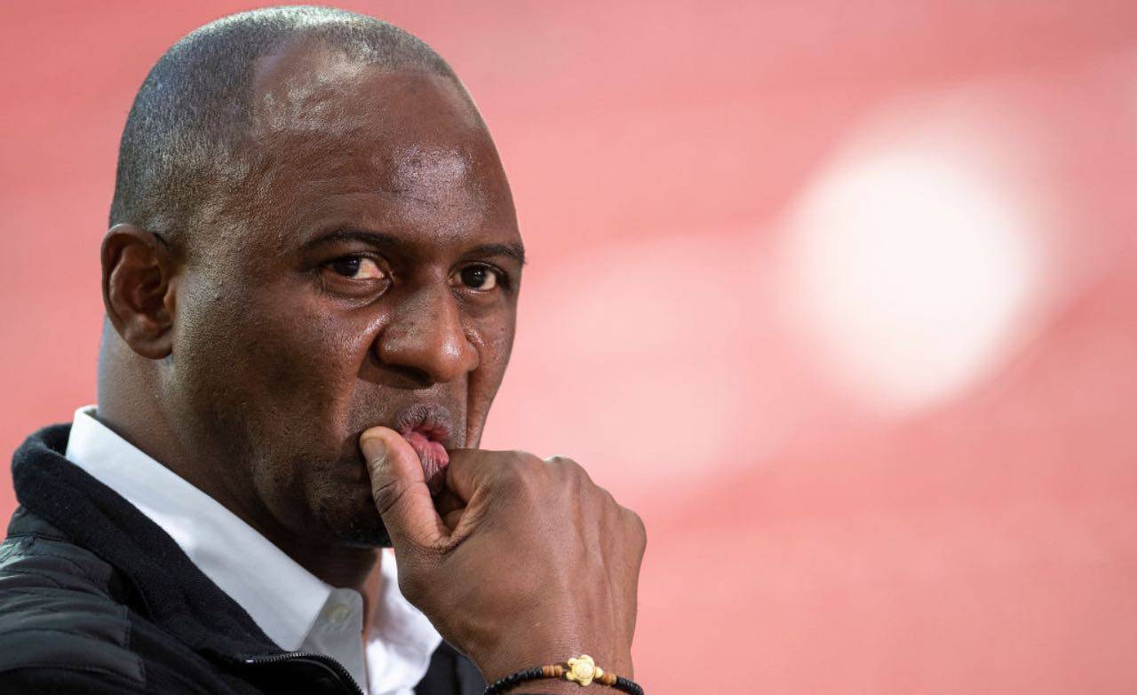 Patrick Vieira perplesso