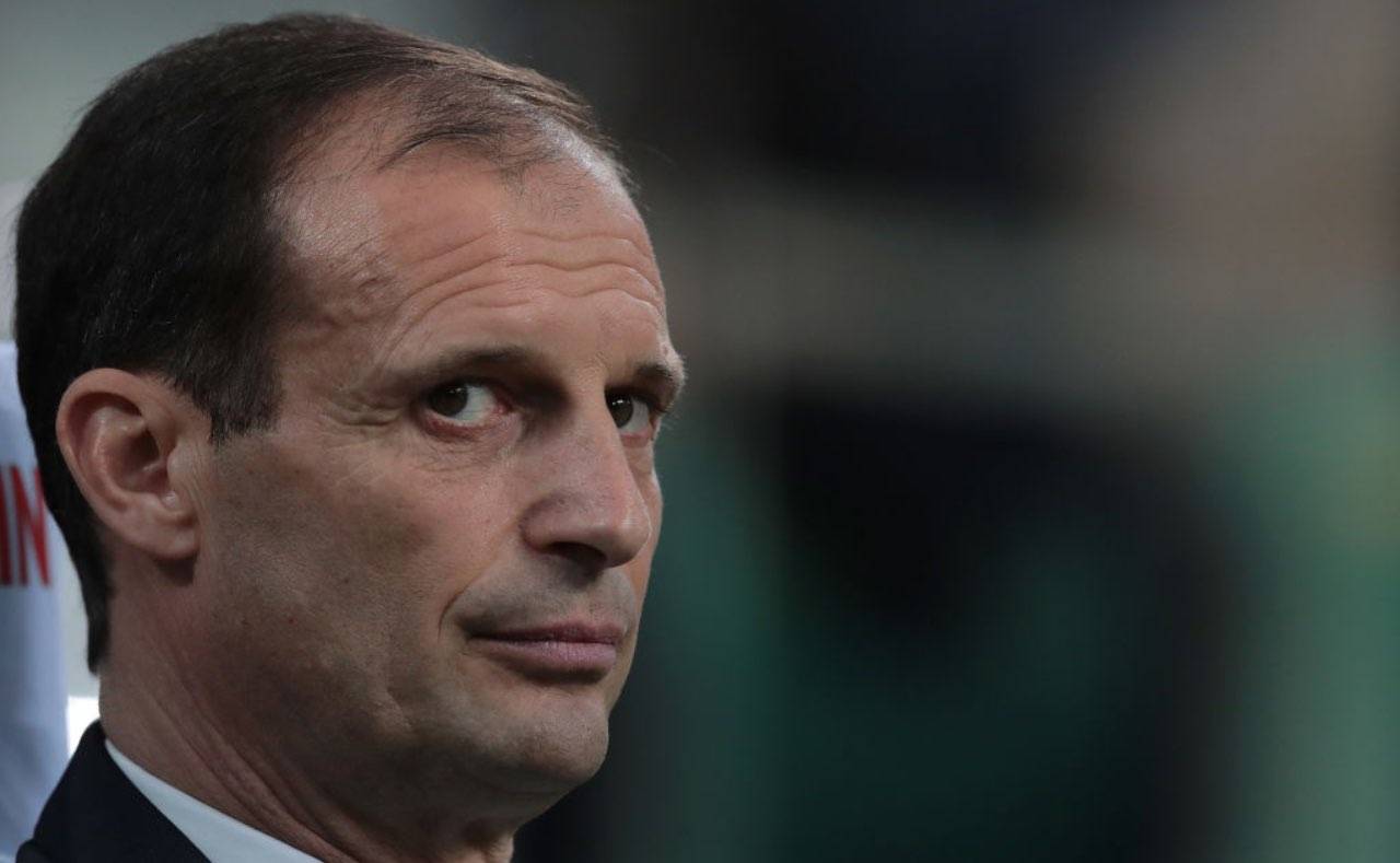 Max Allegri di profilo