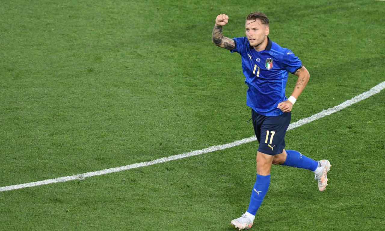 L'esultanza di Ciro Immobile