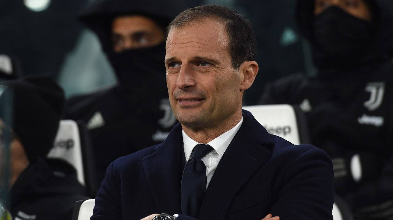 Allegri in panchina
