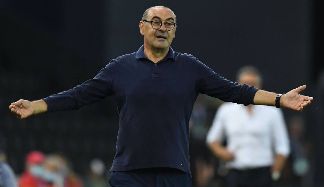 Sarri in Udinese-Juventus