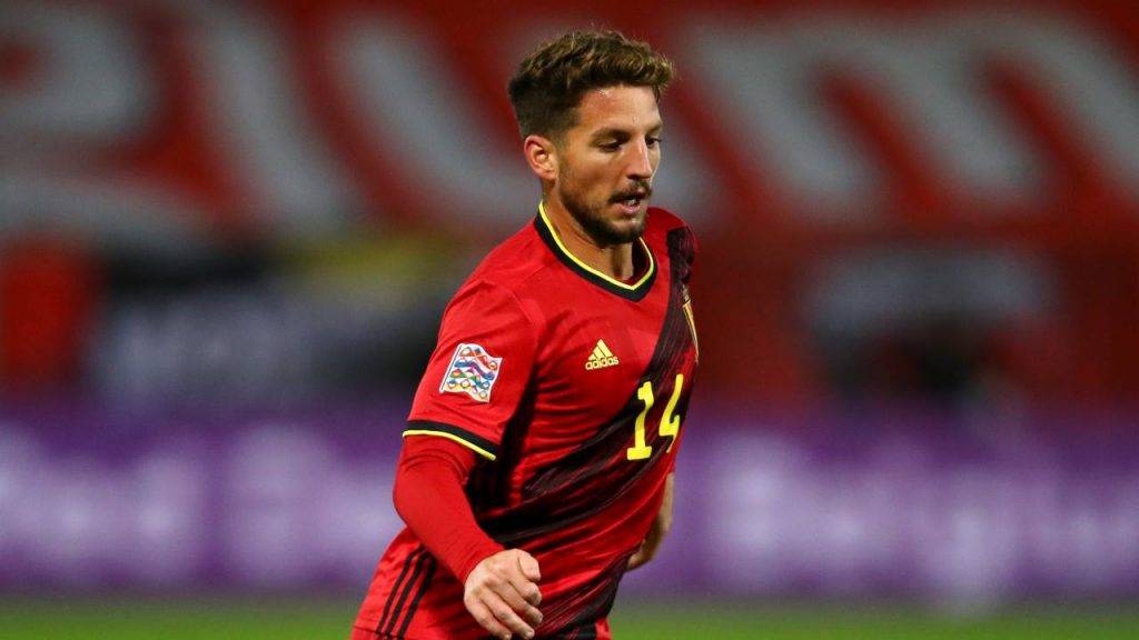 Dries Mertens in campo