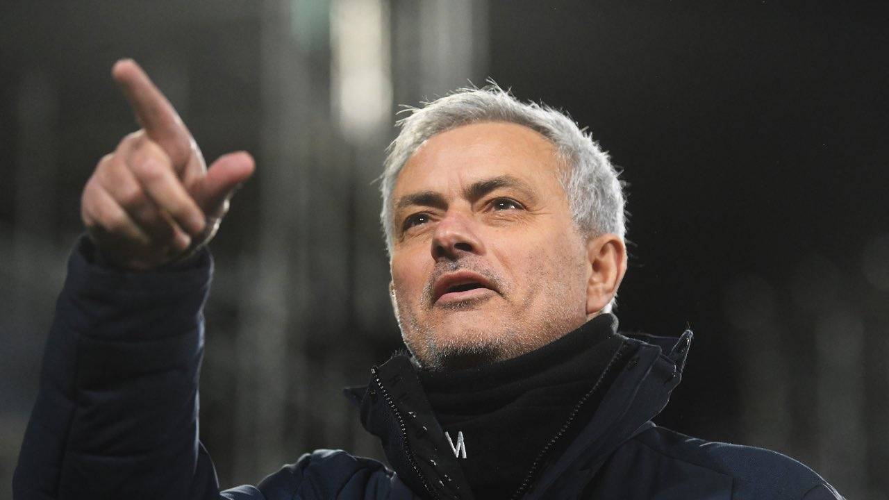 Mourinho in campo