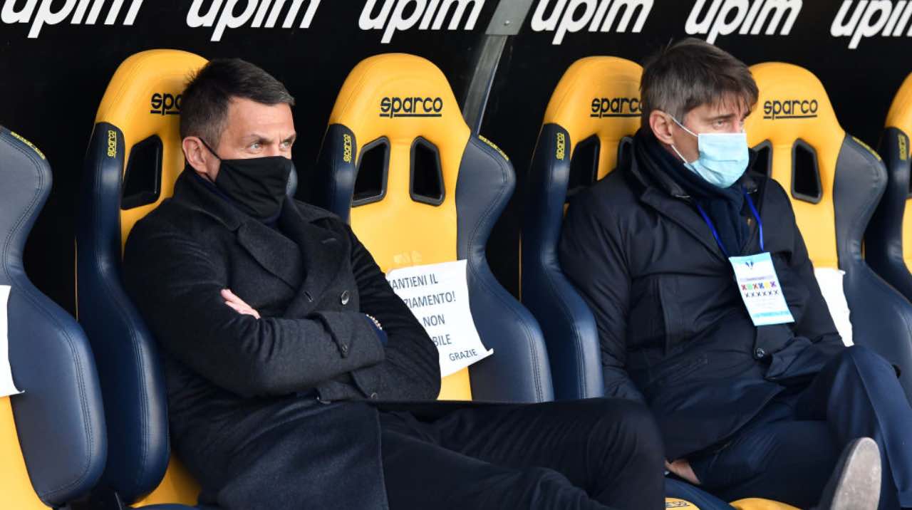 Maldini in Verona-Milan