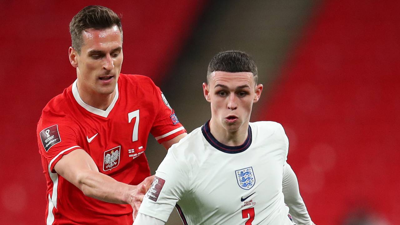 Arek Milik in campo
