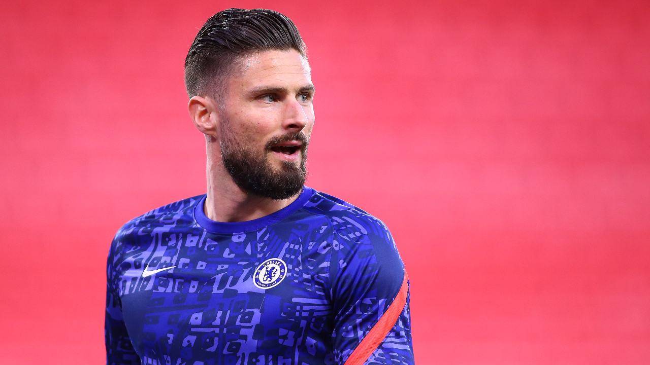 Olivier Giroud in campo