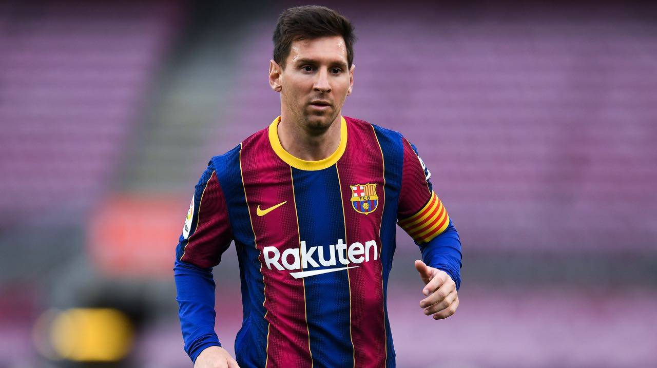 Messi in campo