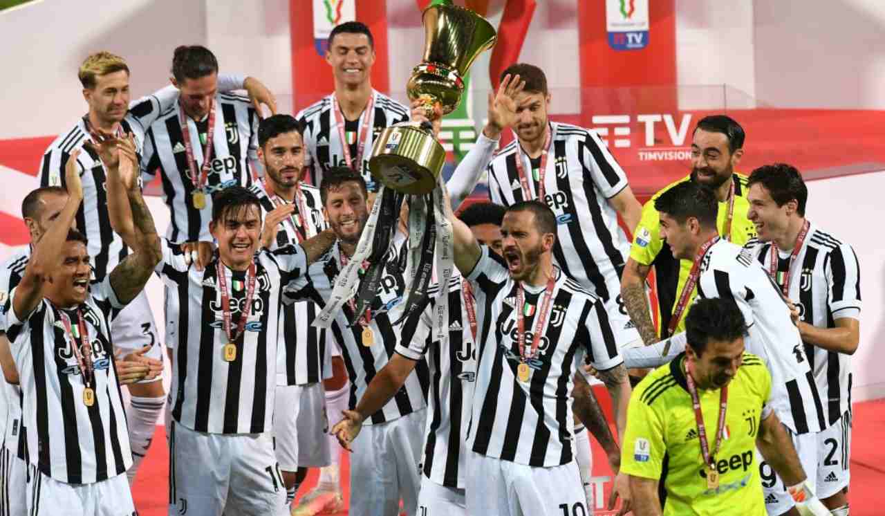 Esultanza Juventus