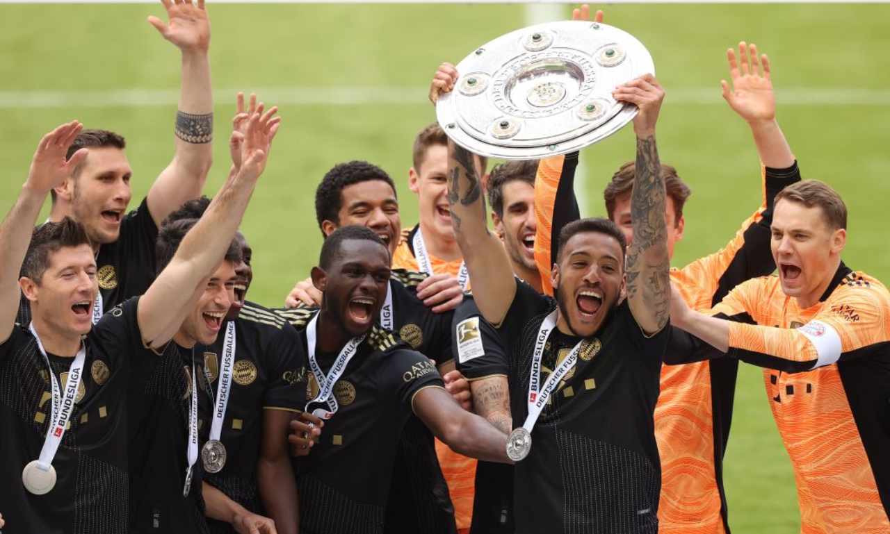 Esultanza Bayern Monaco
