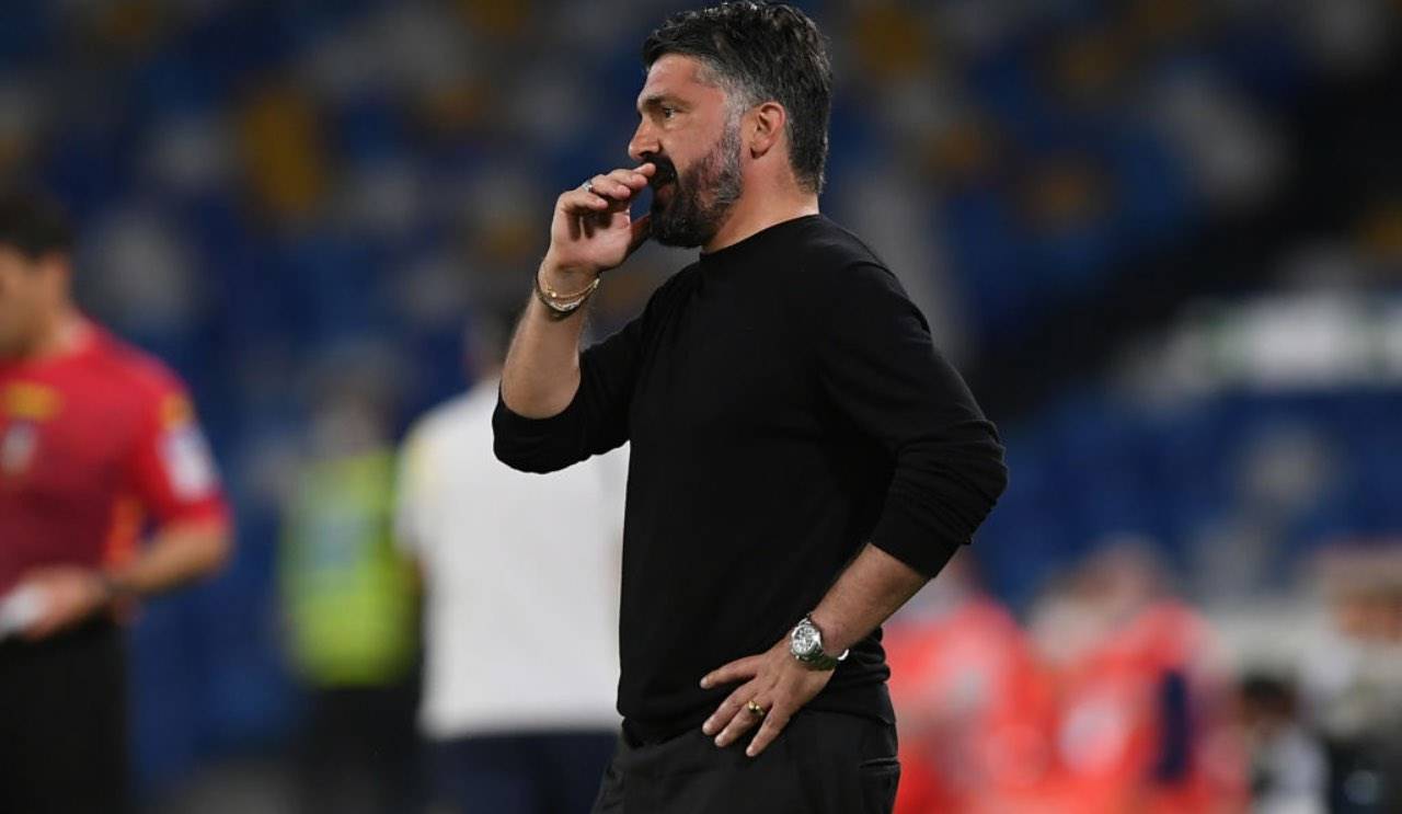 Gattuso in Napoli-Verona