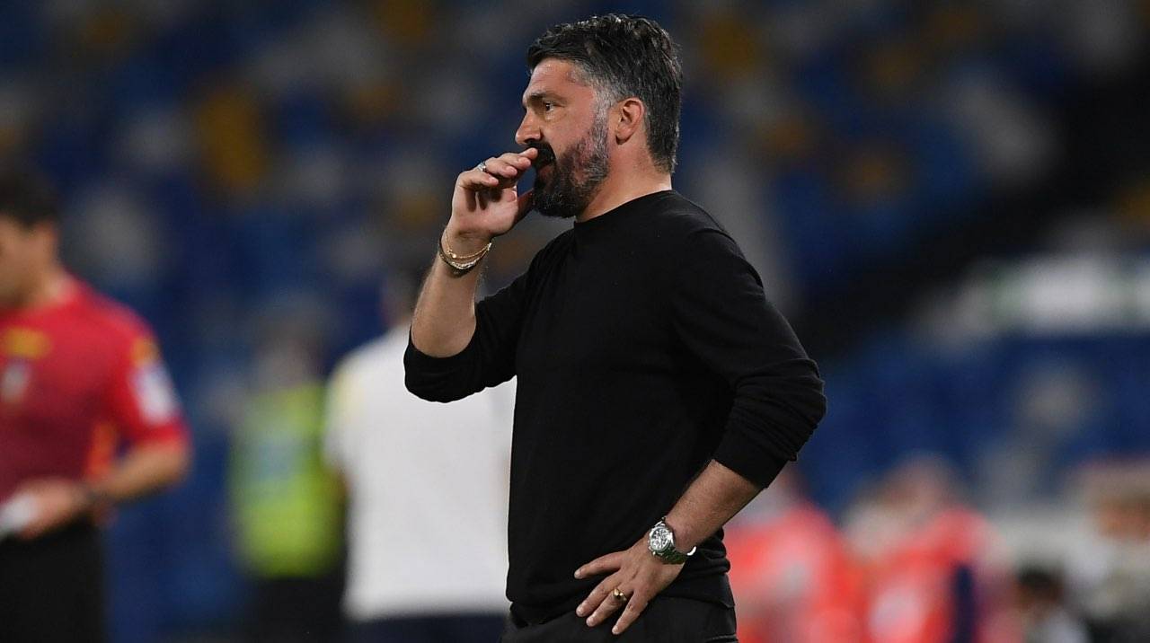 Gattuso pensieroso