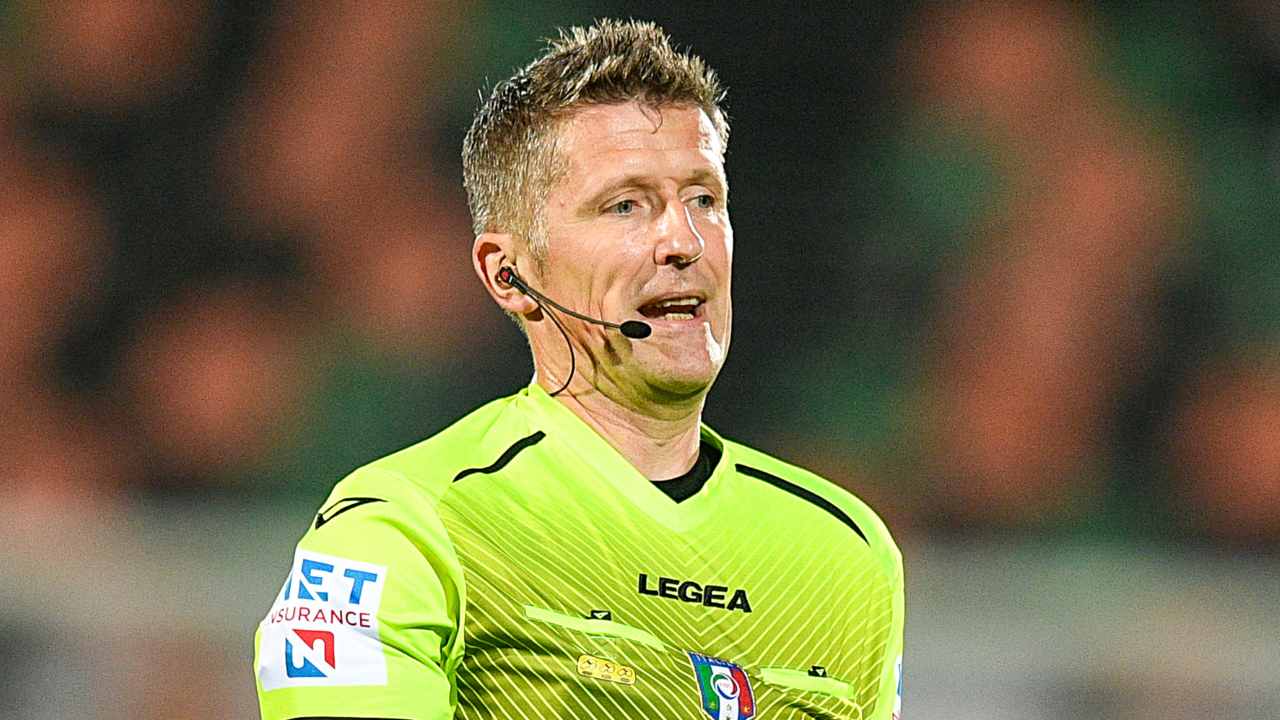 Daniele Orsato in campo