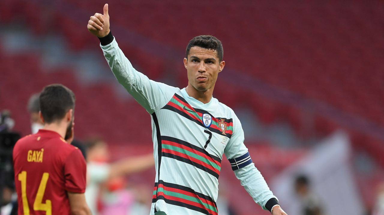 Cristiano Ronaldo in campo