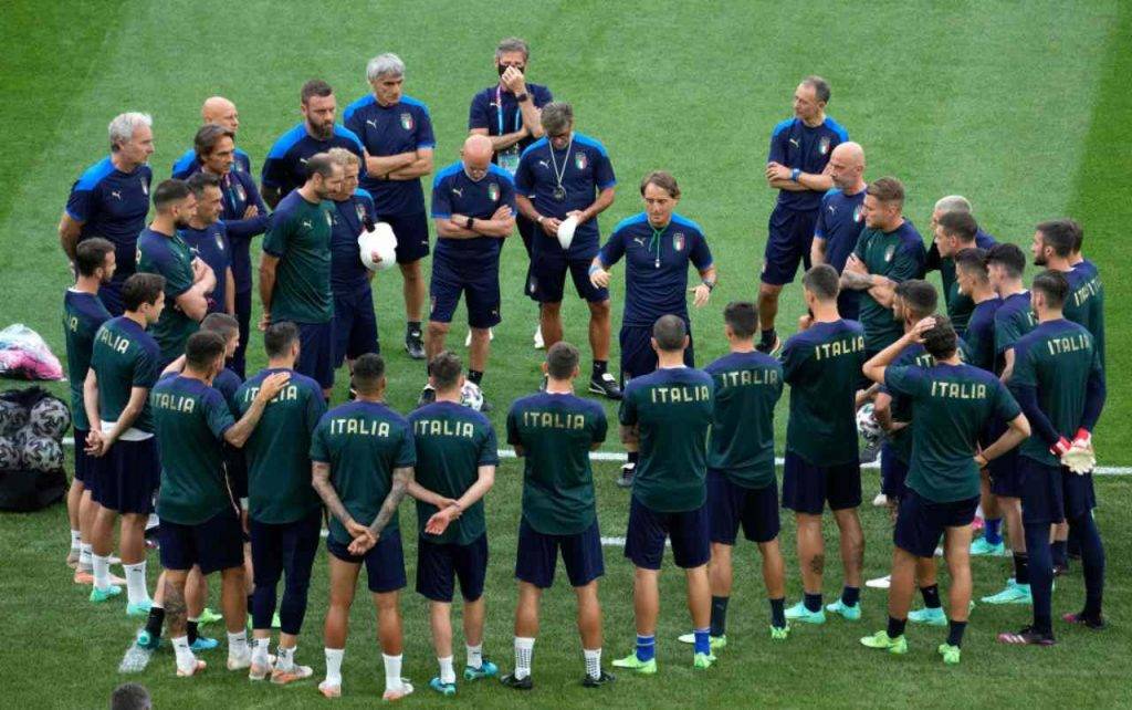 la nazionale allo stadio olimpico