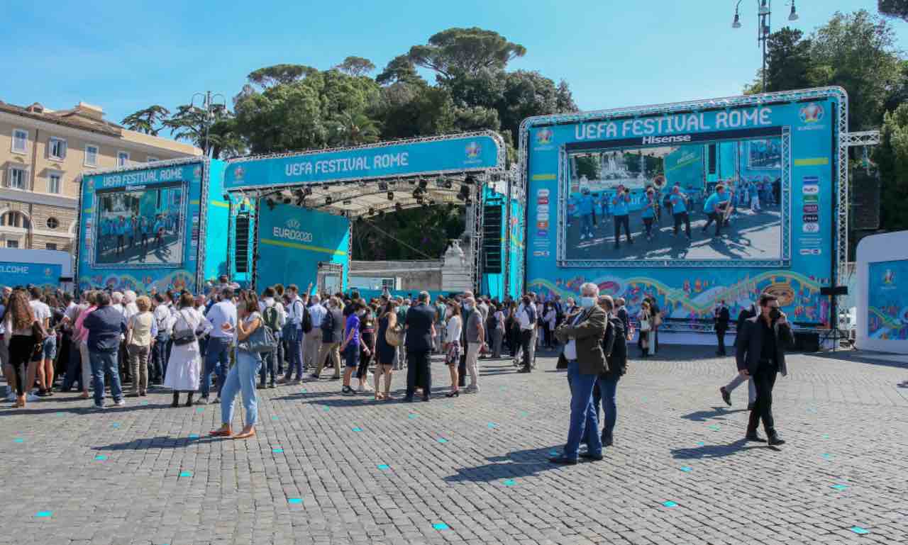 FanVillage Roma, Euro 2020
