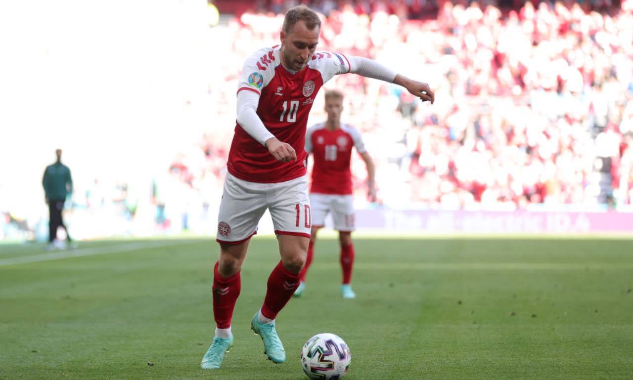 Eriksen in Danimarca-Finlandia