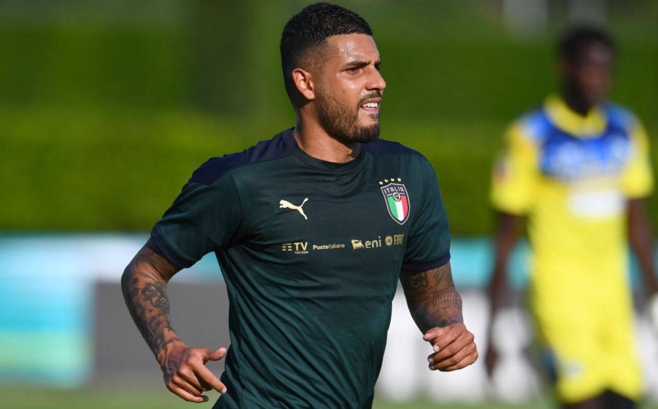 Emerson Palmieri si allena