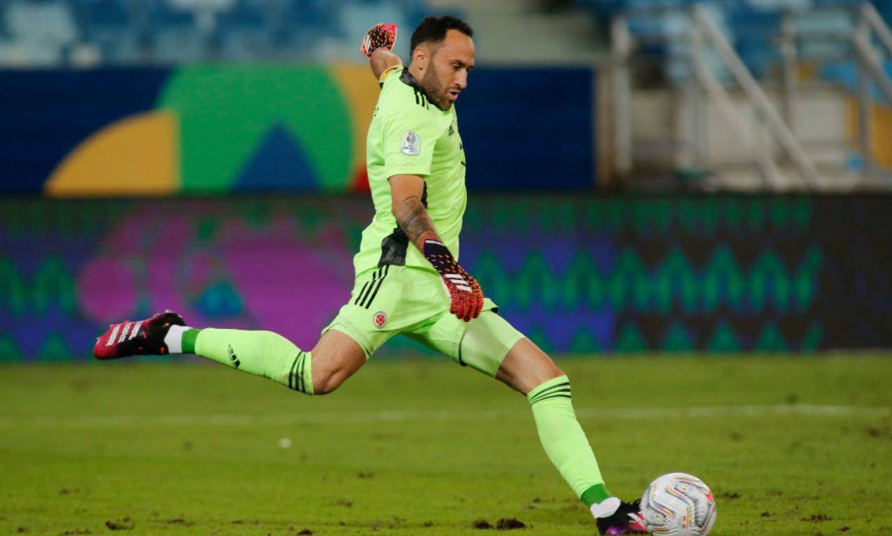 David Ospina in campo con la Colombia in Copa America 