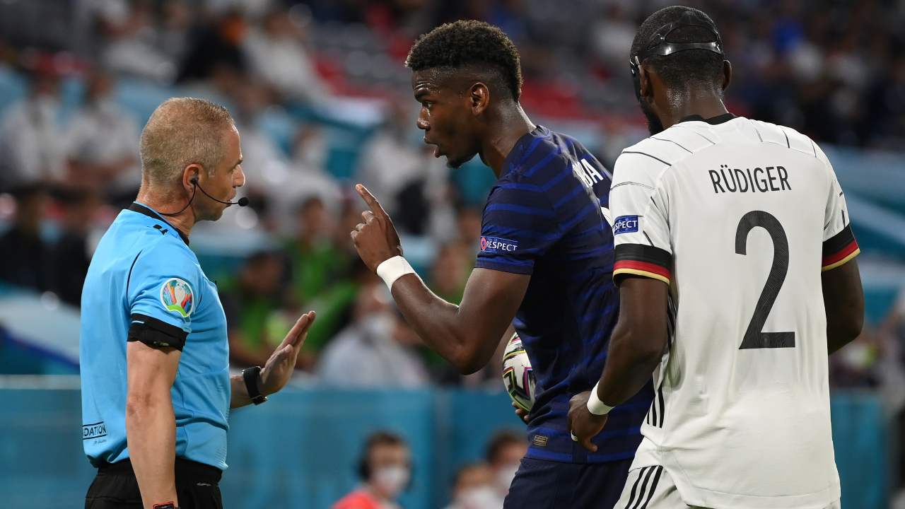 Pogba e Rudiger in campo