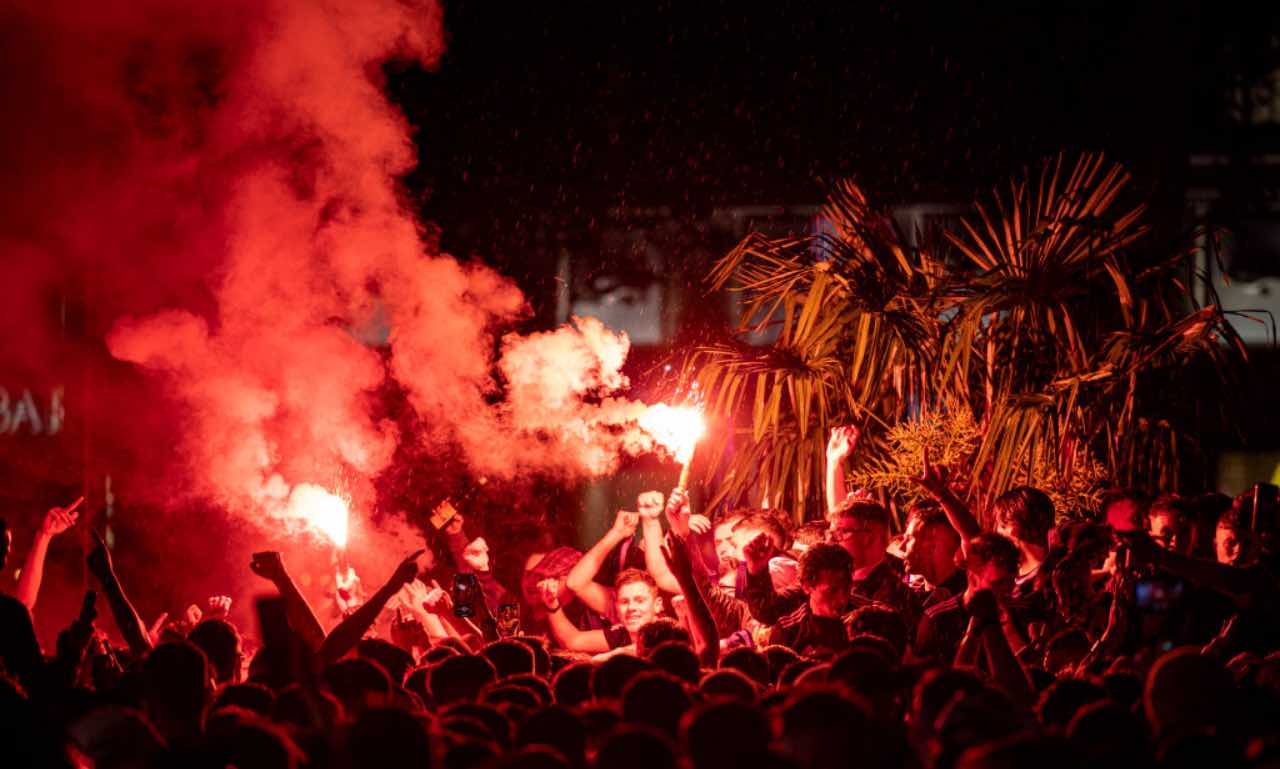 Tifosi della Scozia a Londra