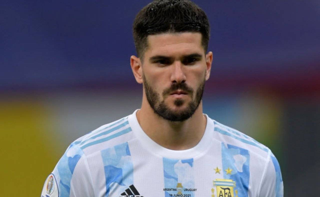 De Paul con la maglia dell'Argentina