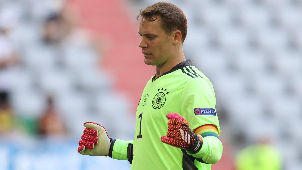 Manuel Neuer in campo