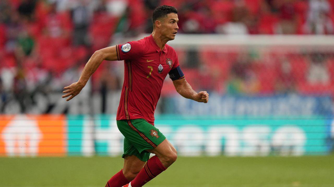 Cristiano Ronaldo in azione