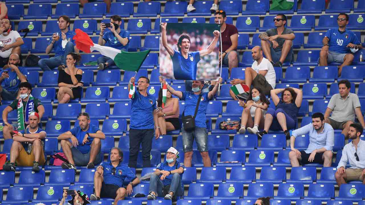 Tifosi allo stadio