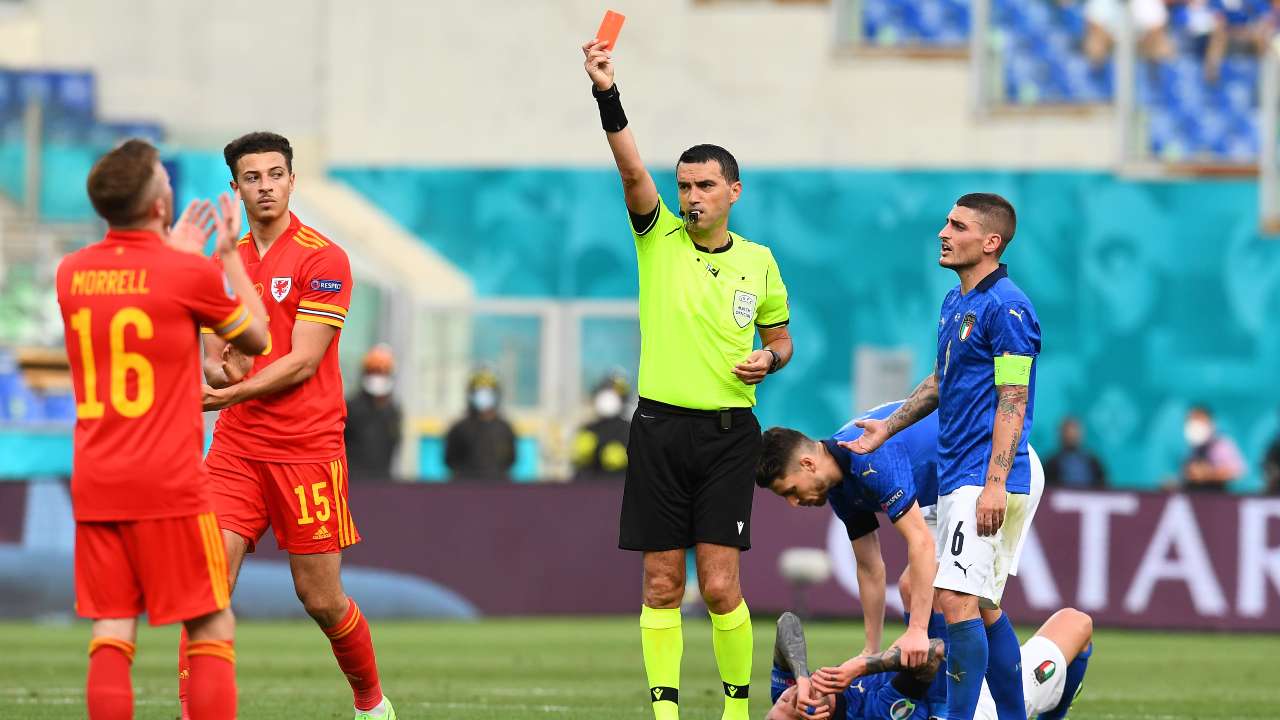 Italia-Galles in campo
