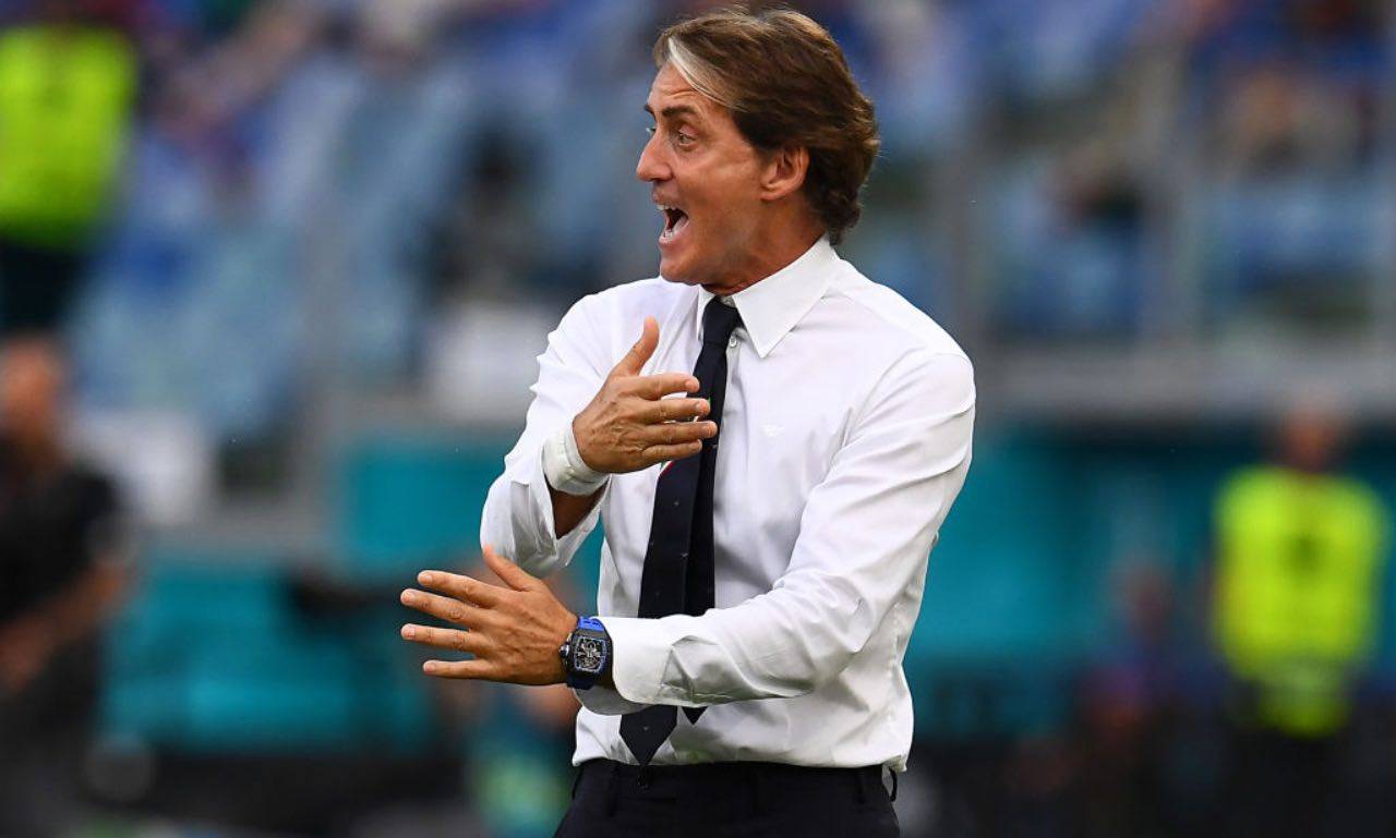 Mancini dirige l'Italia contro il Galles