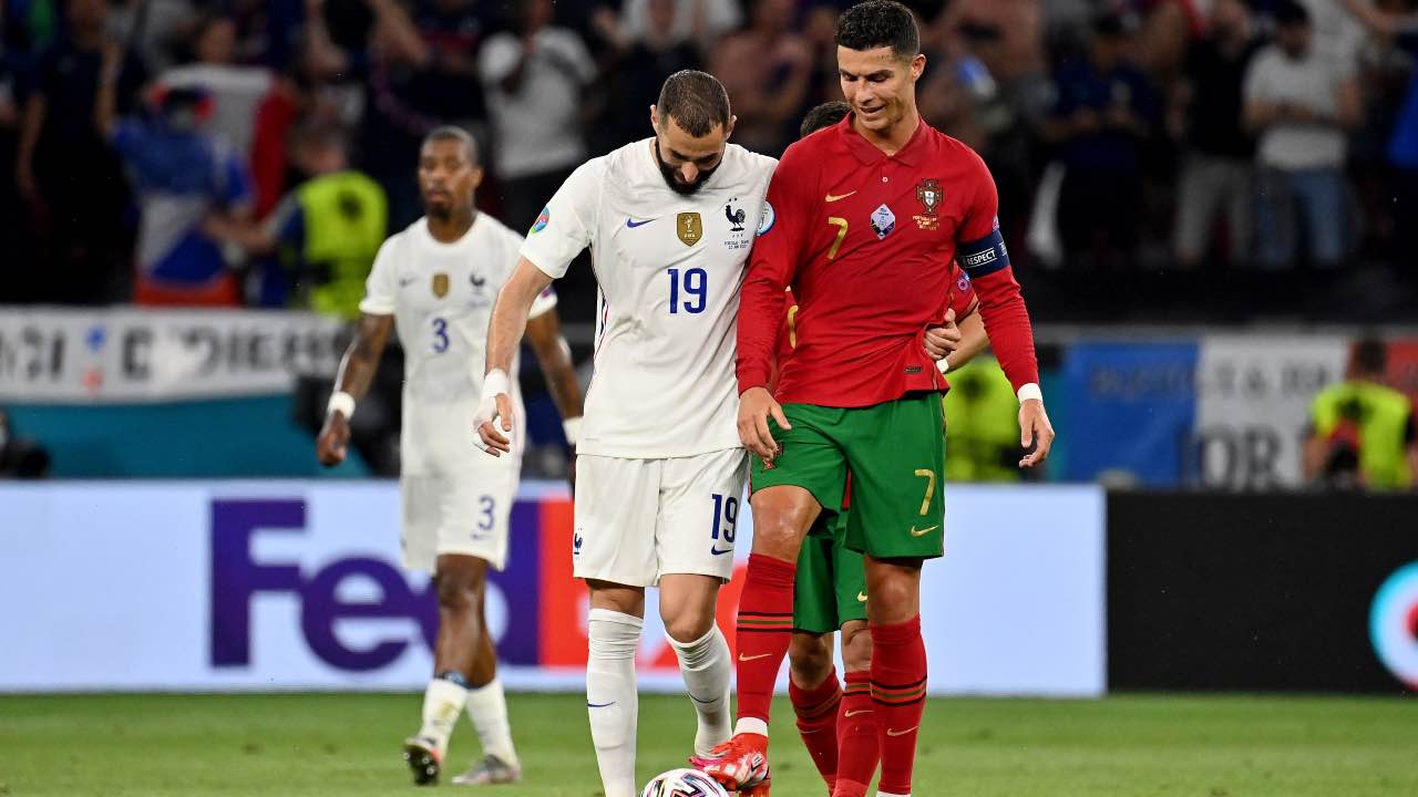 Cristiano Ronaldo e Benzema