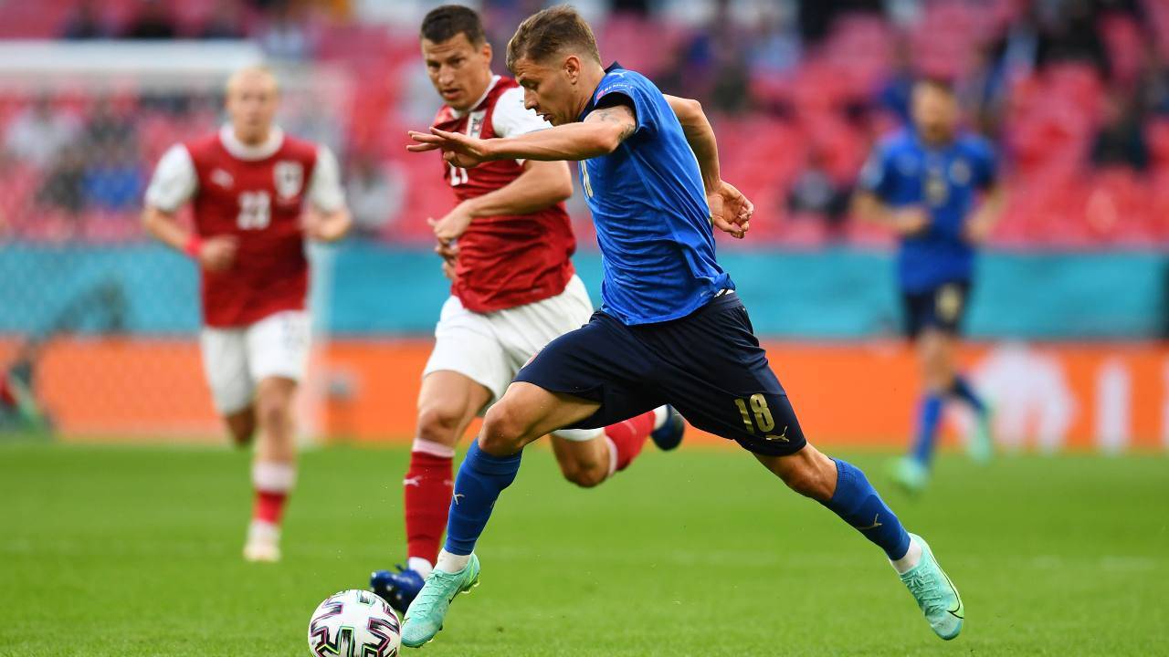 Italia-Austria in campo