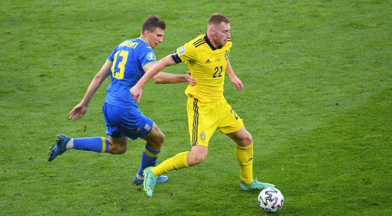 Kulusevski in azione
