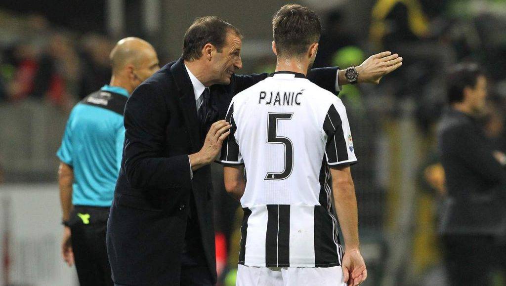 allegri da indicazioni a pjanic