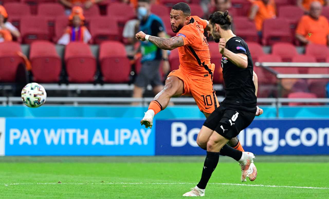 Depay in azione